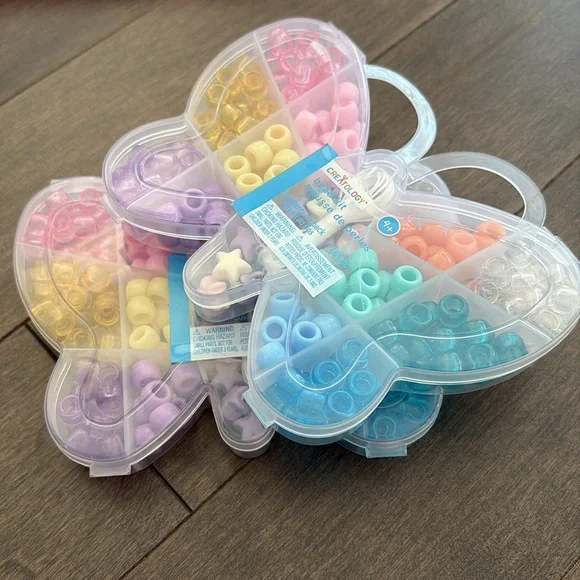 CREATOLOGY Kid’s Bead Kit with Tray, Bracelet Jewellery Making, Arts Crafts - Picture 11 of 14